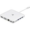 IOGEAR Compact USB-C Docking Station with PD Pass-Thru