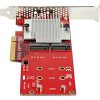 StarTech.com Dual M.2 PCIe SSD Adapter Card