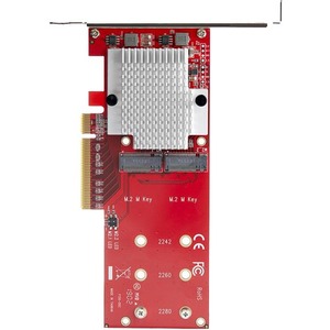 StarTech.com Dual M.2 PCIe SSD Adapter Card